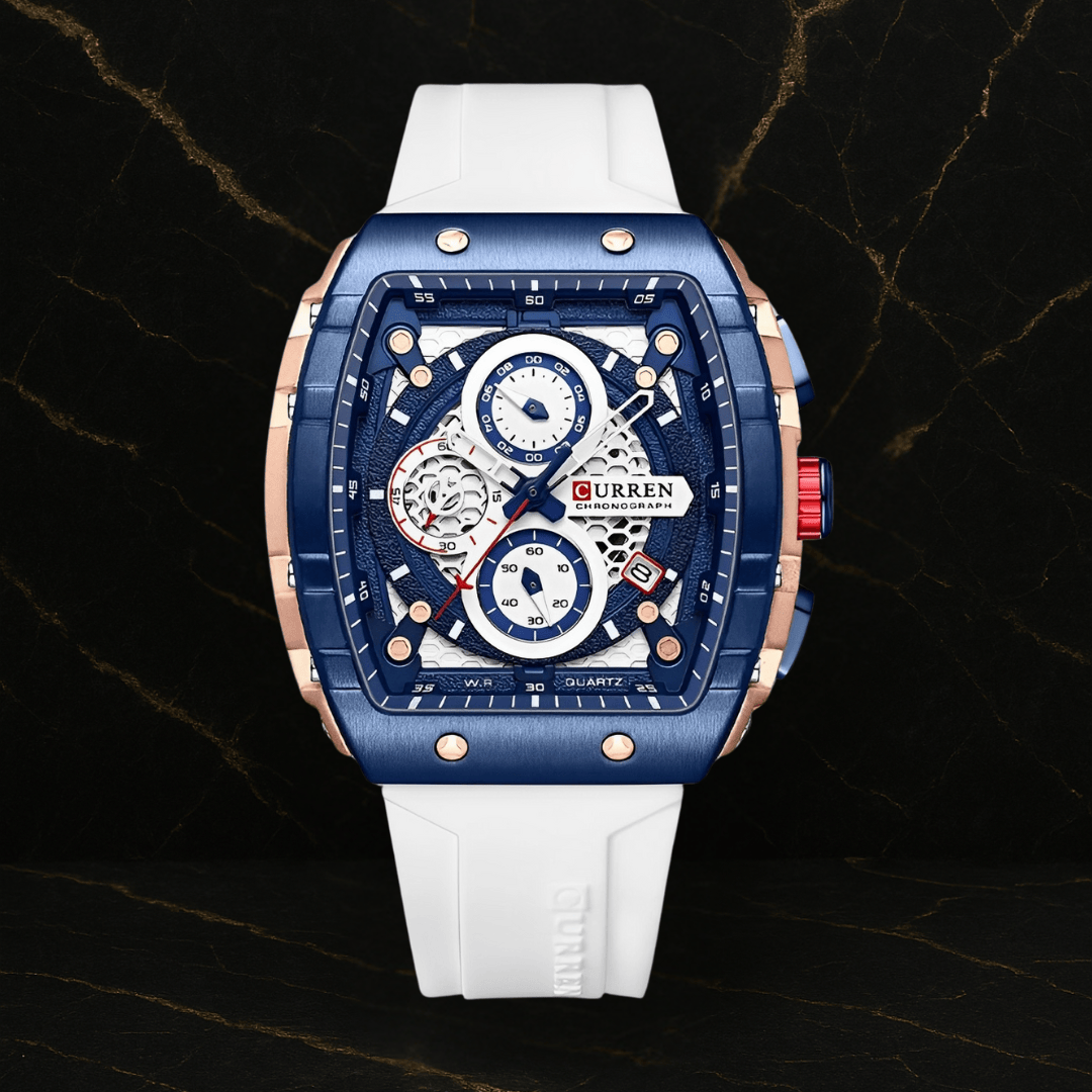 Reloj Curren 8442 Silicona crono funcion