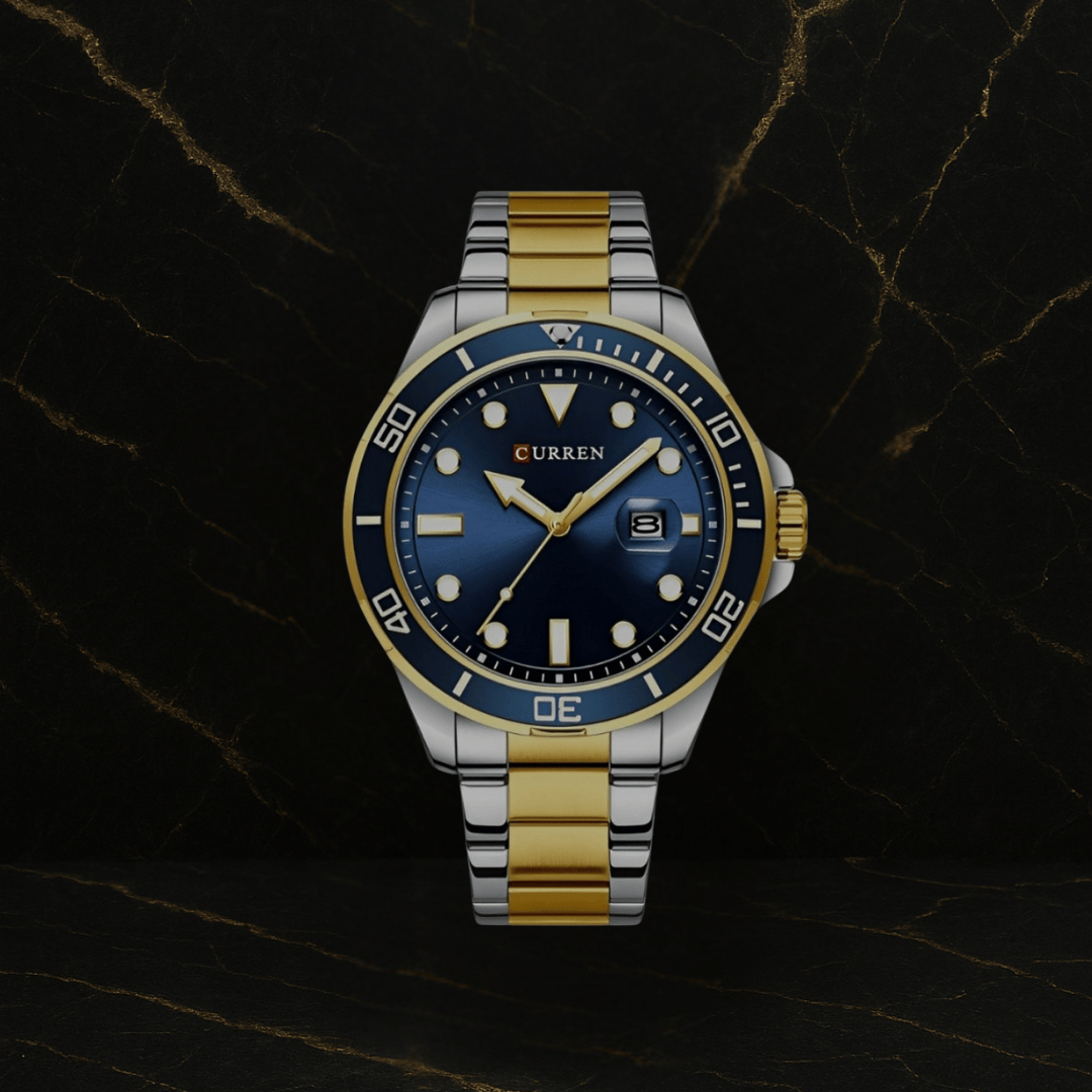 Reloj Curren 8388 Clásico Cuarzo Acero