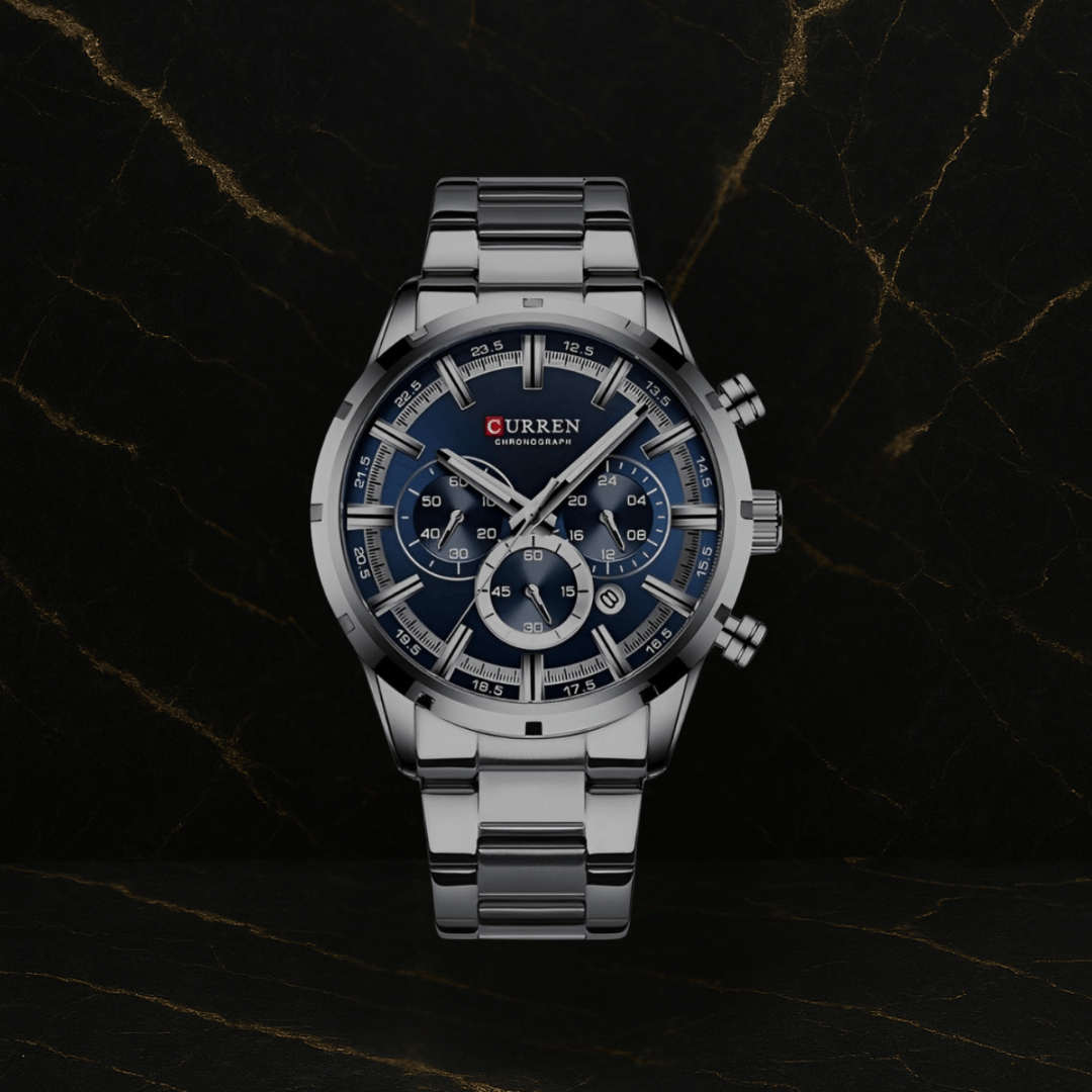 Reloj Curren 8355 Cronógr en acero inoxi