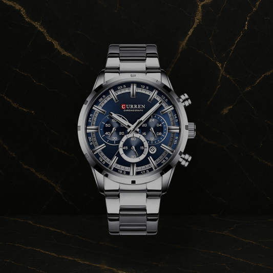 Reloj Curren 8355 Cronógr en acero inoxi