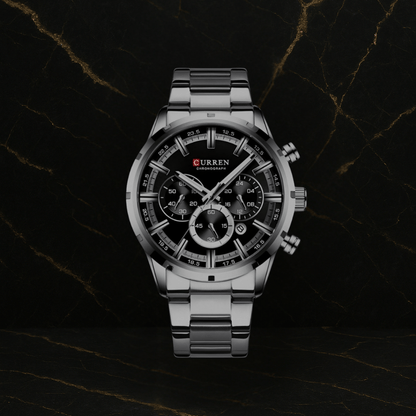 Reloj Curren 8355 Cronógr en acero inoxi