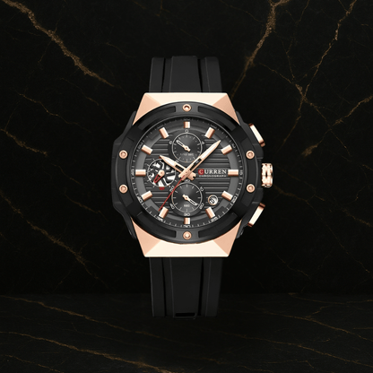 Reloj Curren 8462 Silicona crono funcion