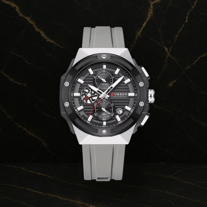 Reloj Curren 8462 Silicona crono funcion