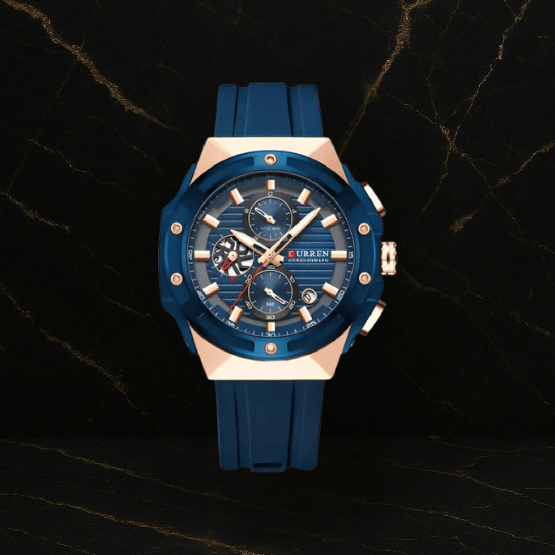 Reloj Curren 8462 Silicona crono funcion
