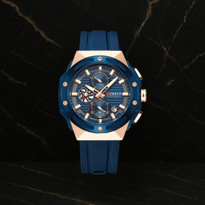 Reloj Curren 8462 Silicona crono funcion