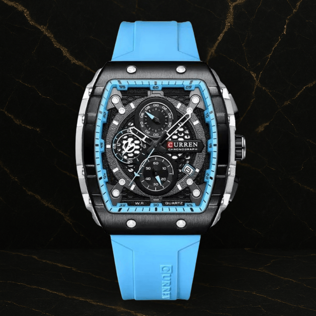 Reloj Curren 8442 Silicona crono funcion