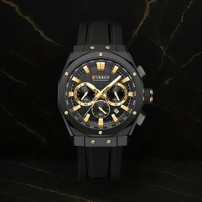 Reloj Curren 8464 Silicona crono funcion