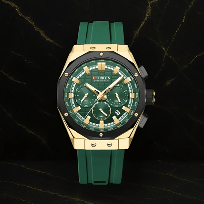 Reloj Curren 8464 Silicona crono funcion