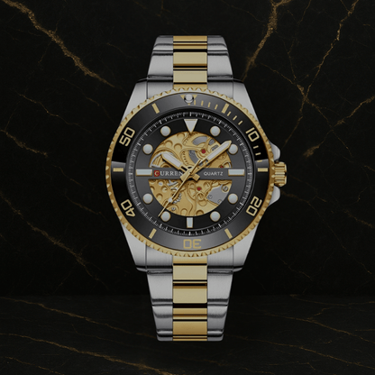 Reloj Curren 8412 Clásico Cuarzo Acero I