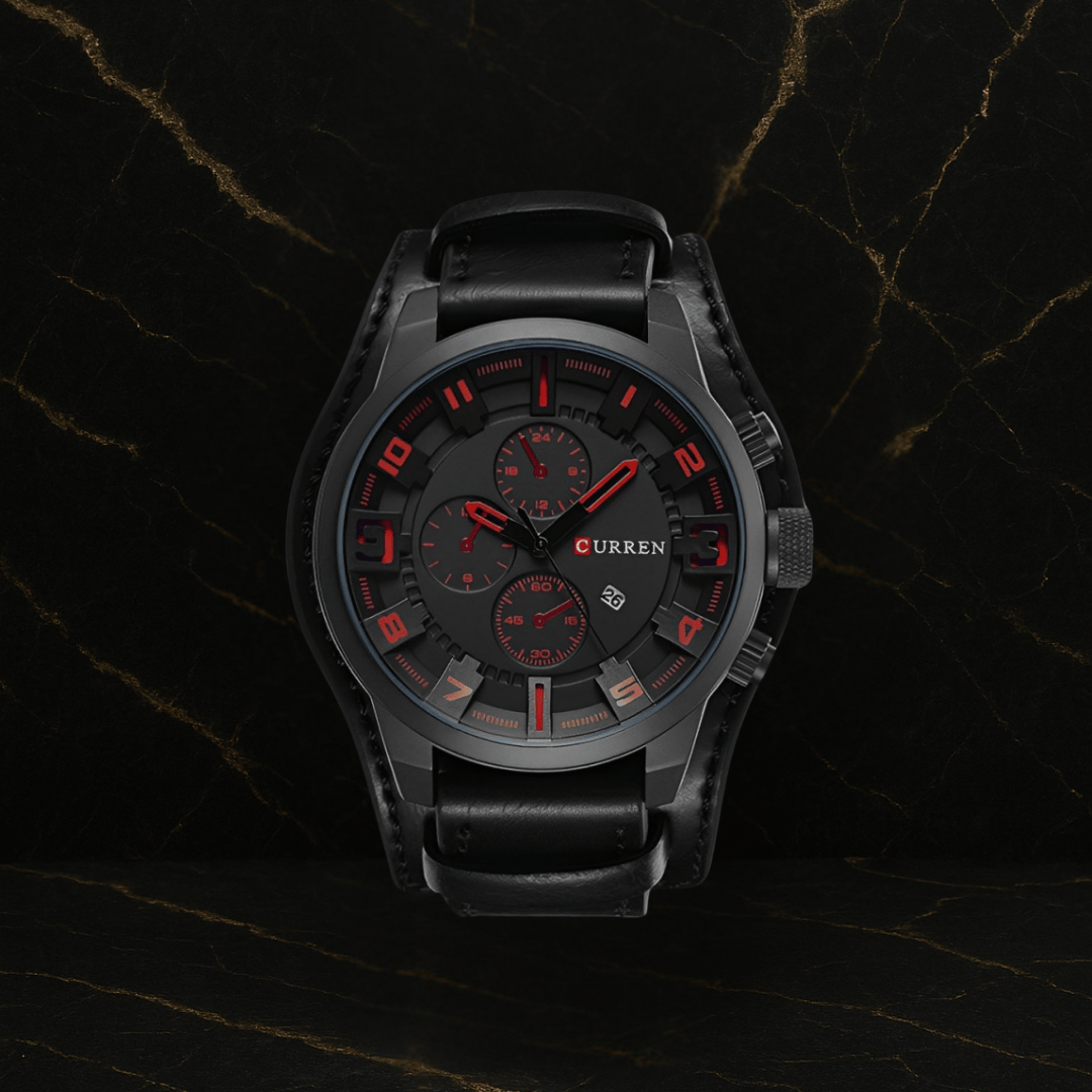 Reloj Curren 8225 Cuero Vintage