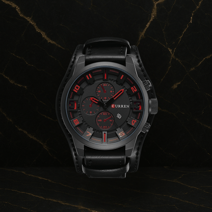 Reloj Curren 8225 Cuero Vintage