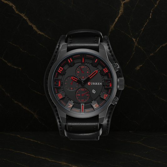 Reloj Curren 8225 Cuero Vintage