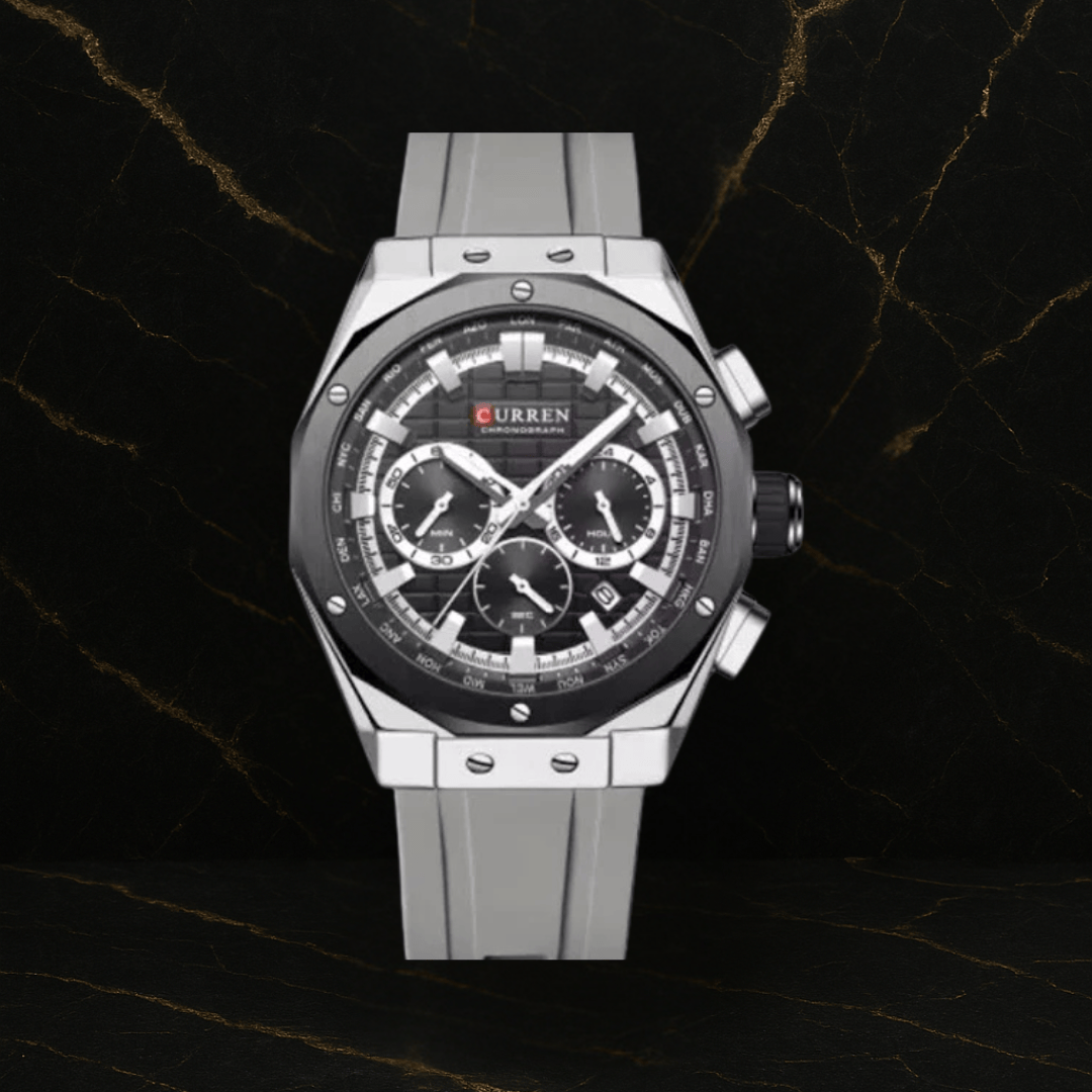 Reloj Curren 8464 Silicona crono funcion