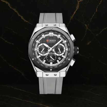 Reloj Curren 8464 Silicona crono funcion