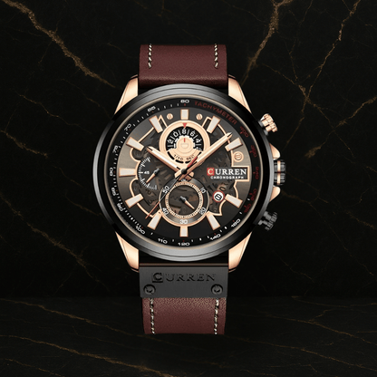 Reloj Curren 8380 cuero Para Hombre
