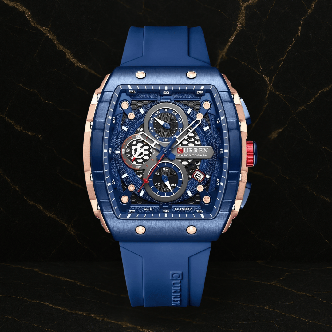 Reloj Curren 8442 Silicona crono funcion