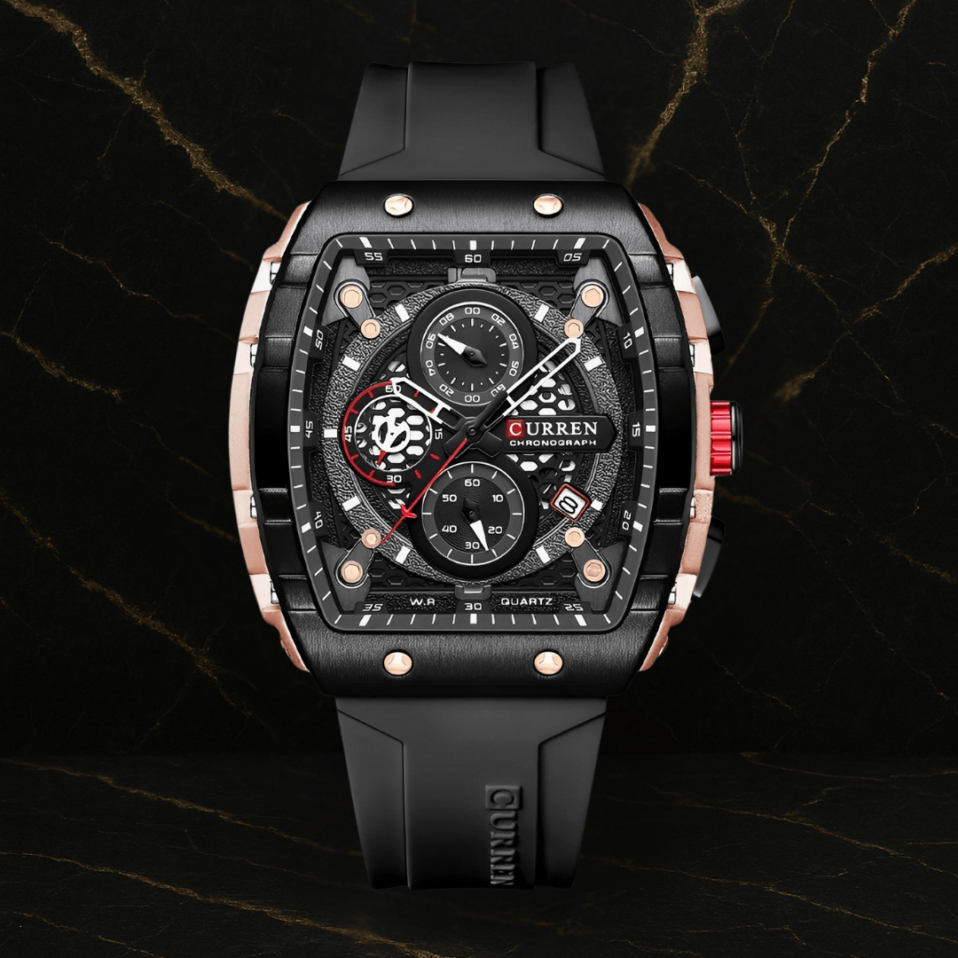 Reloj Curren 8442 Silicona crono funcion