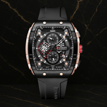 Reloj Curren 8442 Silicona crono funcion