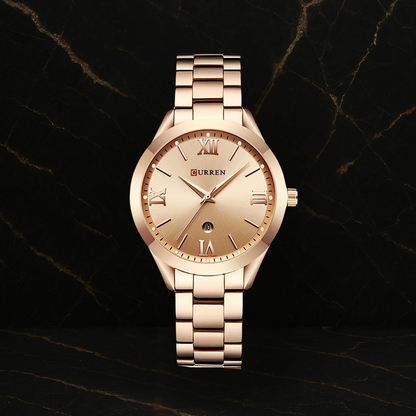 Reloj Curren 9007 Para Mujer Dama Negoci