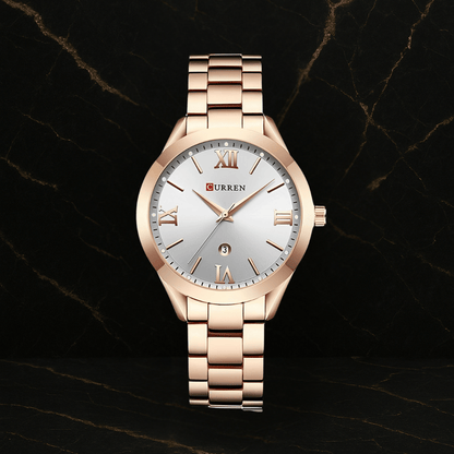 Reloj Curren 9007 Para Mujer Dama Negoci