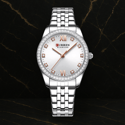 Reloj Curren 9086 en ACERO para Mujer