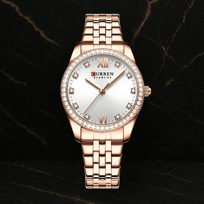 Reloj Curren 9086 en ACERO para Mujer