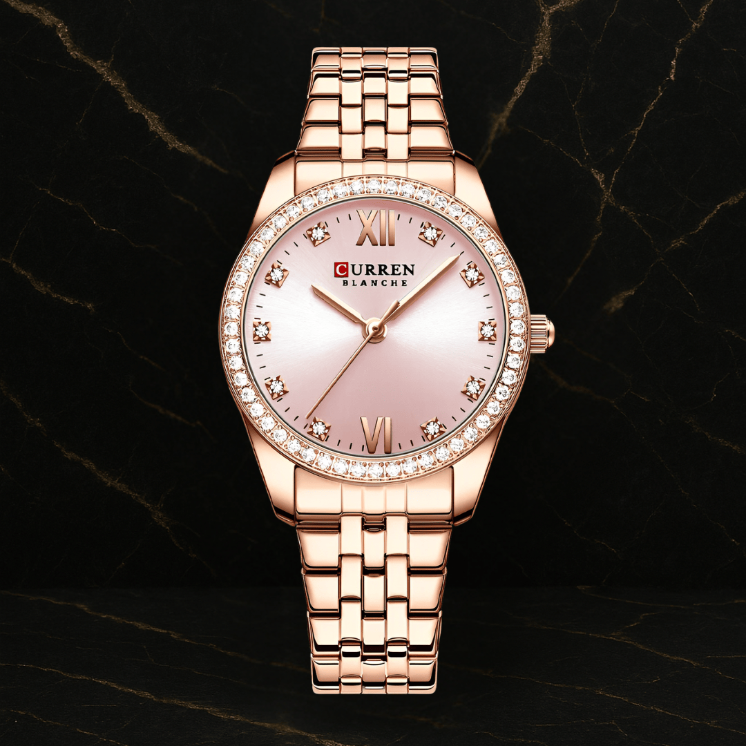 Reloj Curren 9086 en ACERO para Mujer