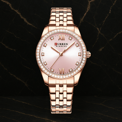 Reloj Curren 9086 en ACERO para Mujer