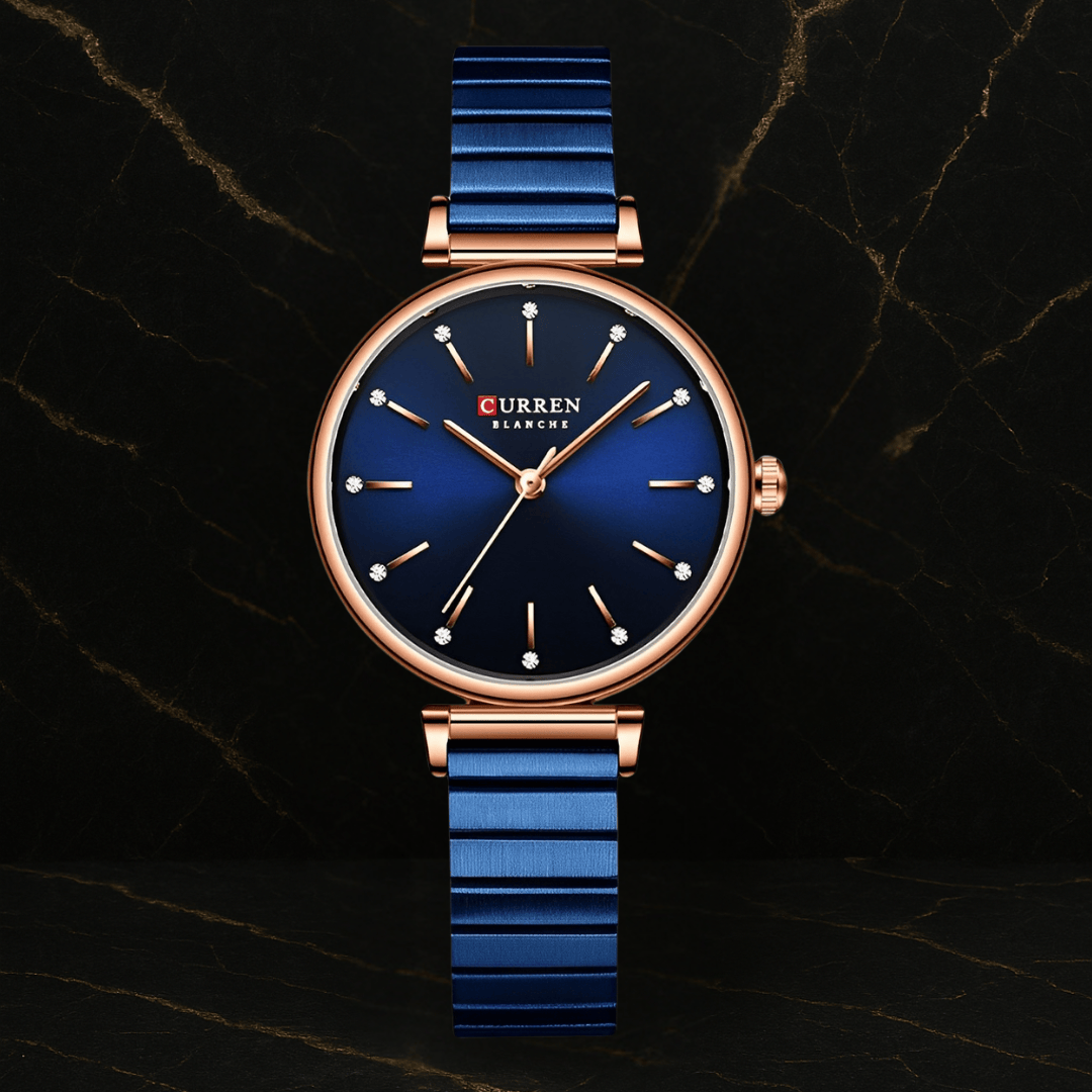 Reloj Curren 9081 Acero Mujer Elegante