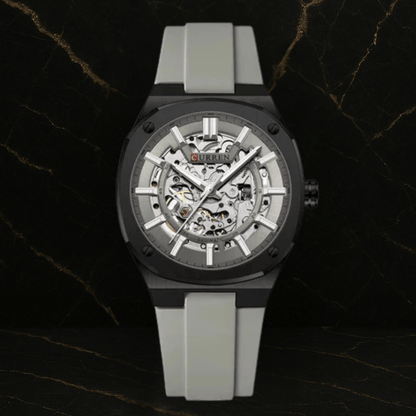 Reloj Curren 8485 automático Original en Silicona